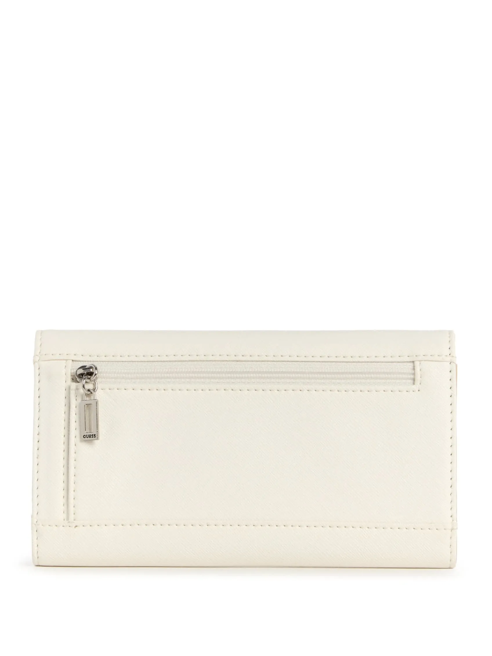 Abree Logo Saffiano Slim Wallet