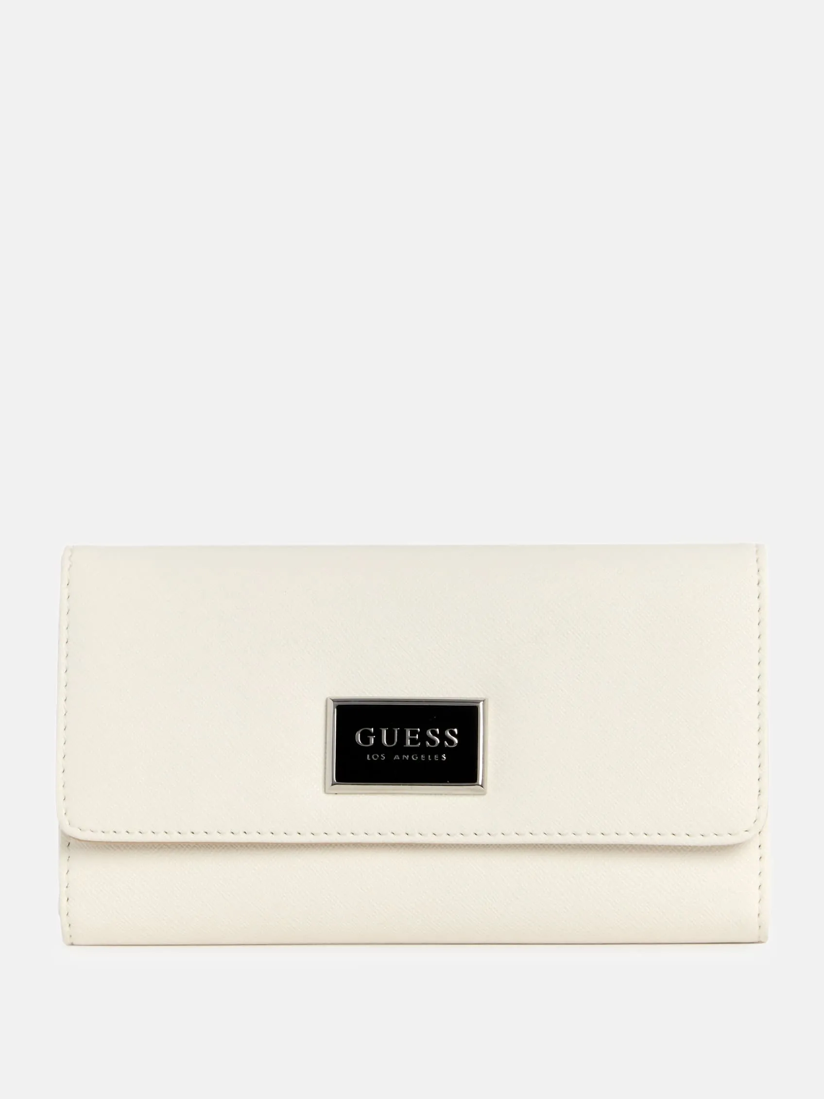 Abree Logo Saffiano Slim Wallet