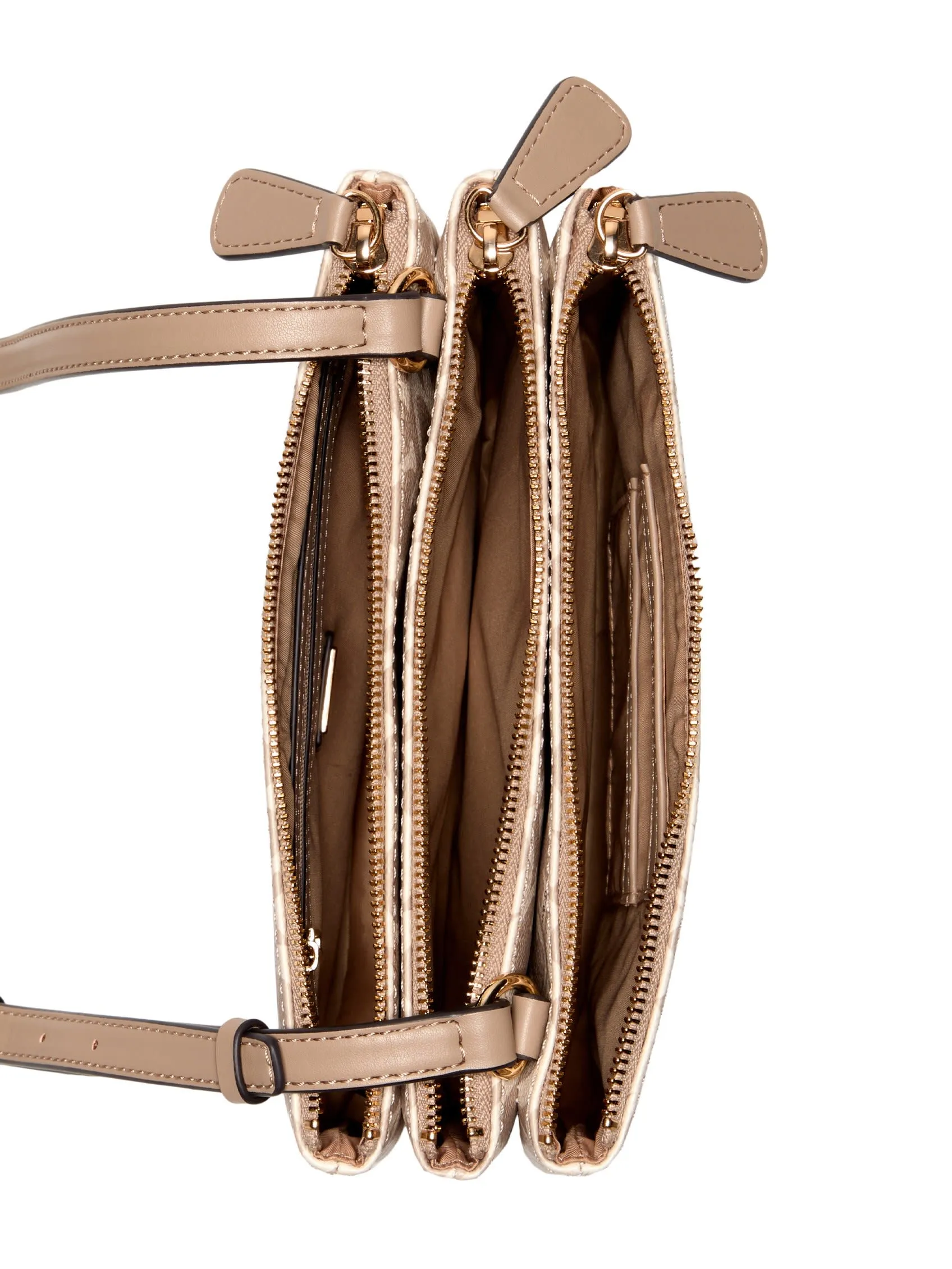 Akir Triple Compartment Logo Crossbody