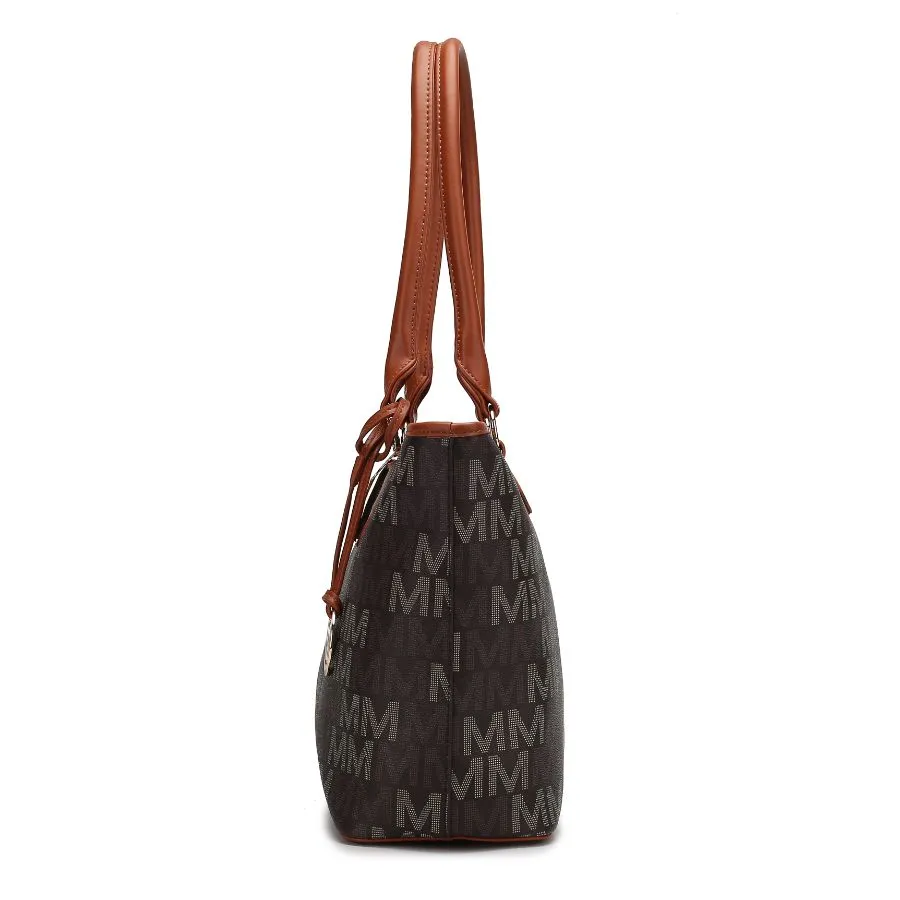 Alexy Tote M Signature 4 PCS Set Handbag