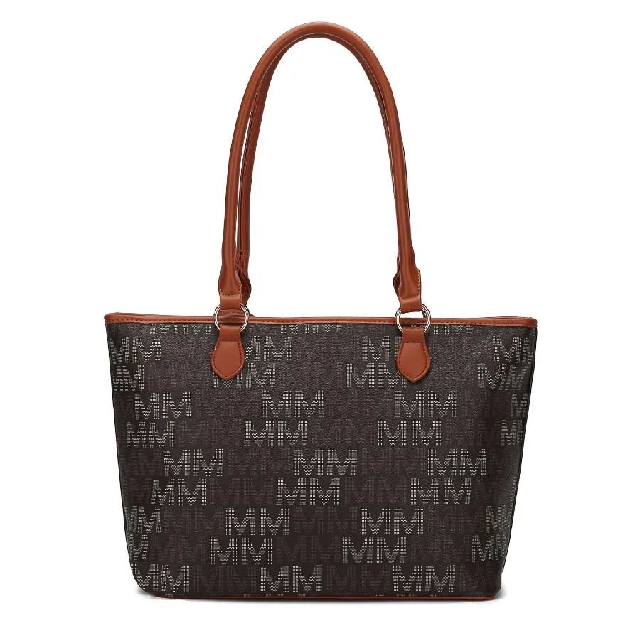 Alexy Tote M Signature 4 PCS Set Handbag