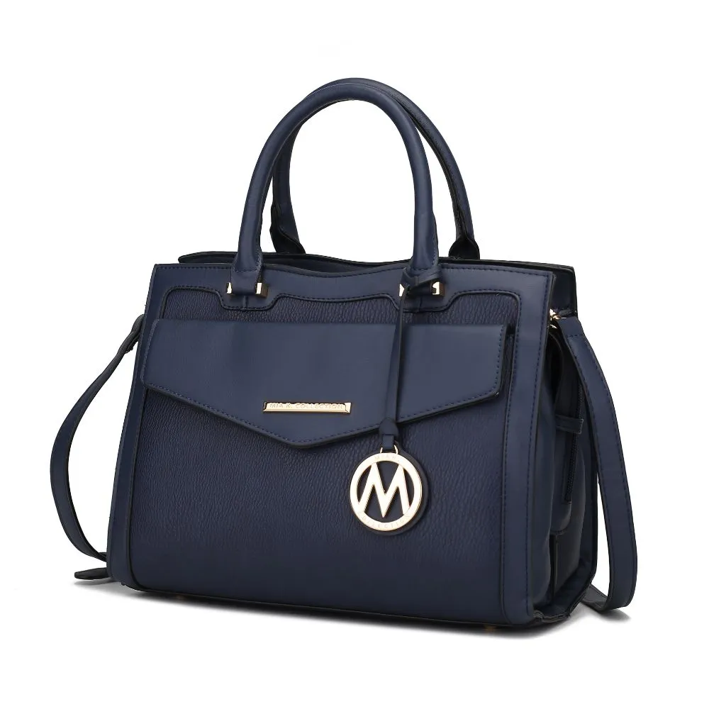 Alyssa Satchel Handbag Vegan Leather Women
