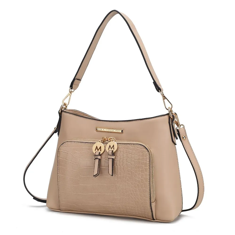 Anayra Vegan Leather Shoulder Handbag