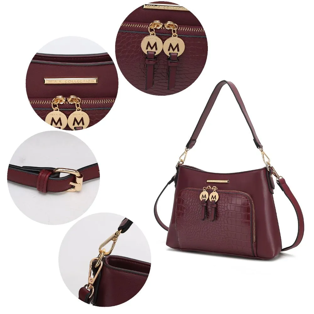 Anayra Vegan Leather Shoulder Handbag