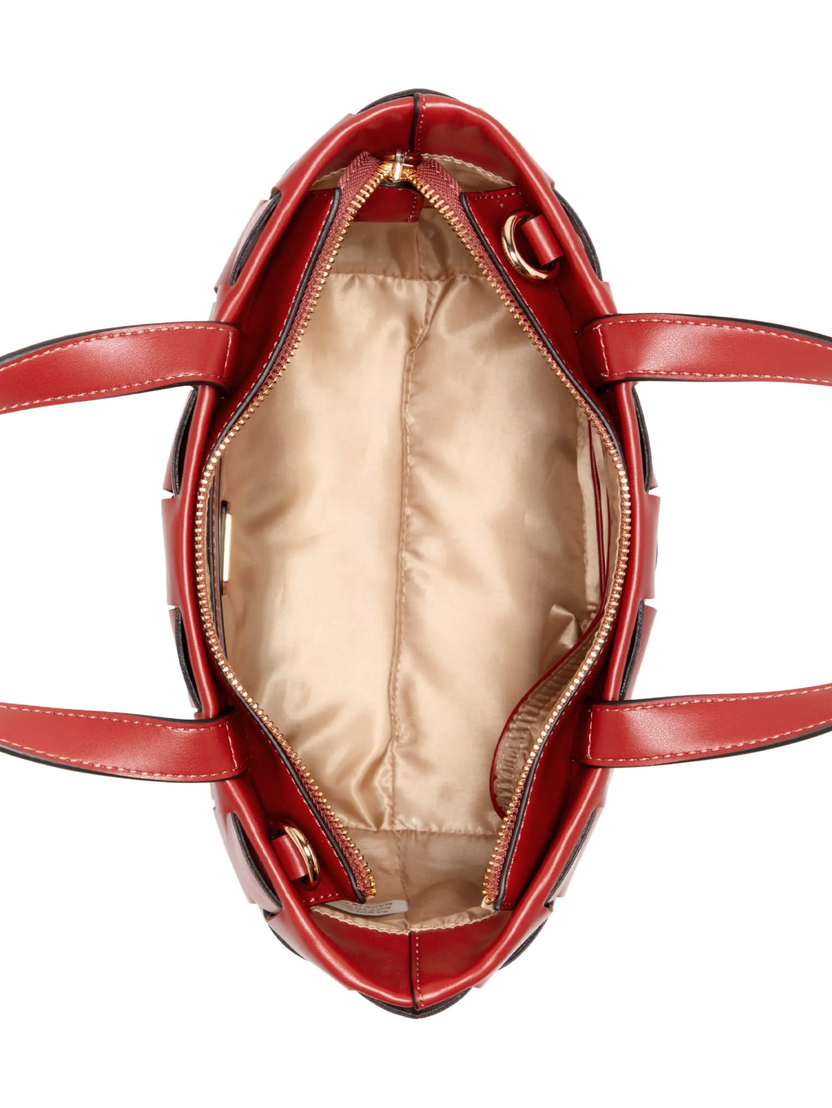 Bordizzo Woven Small Satchel
