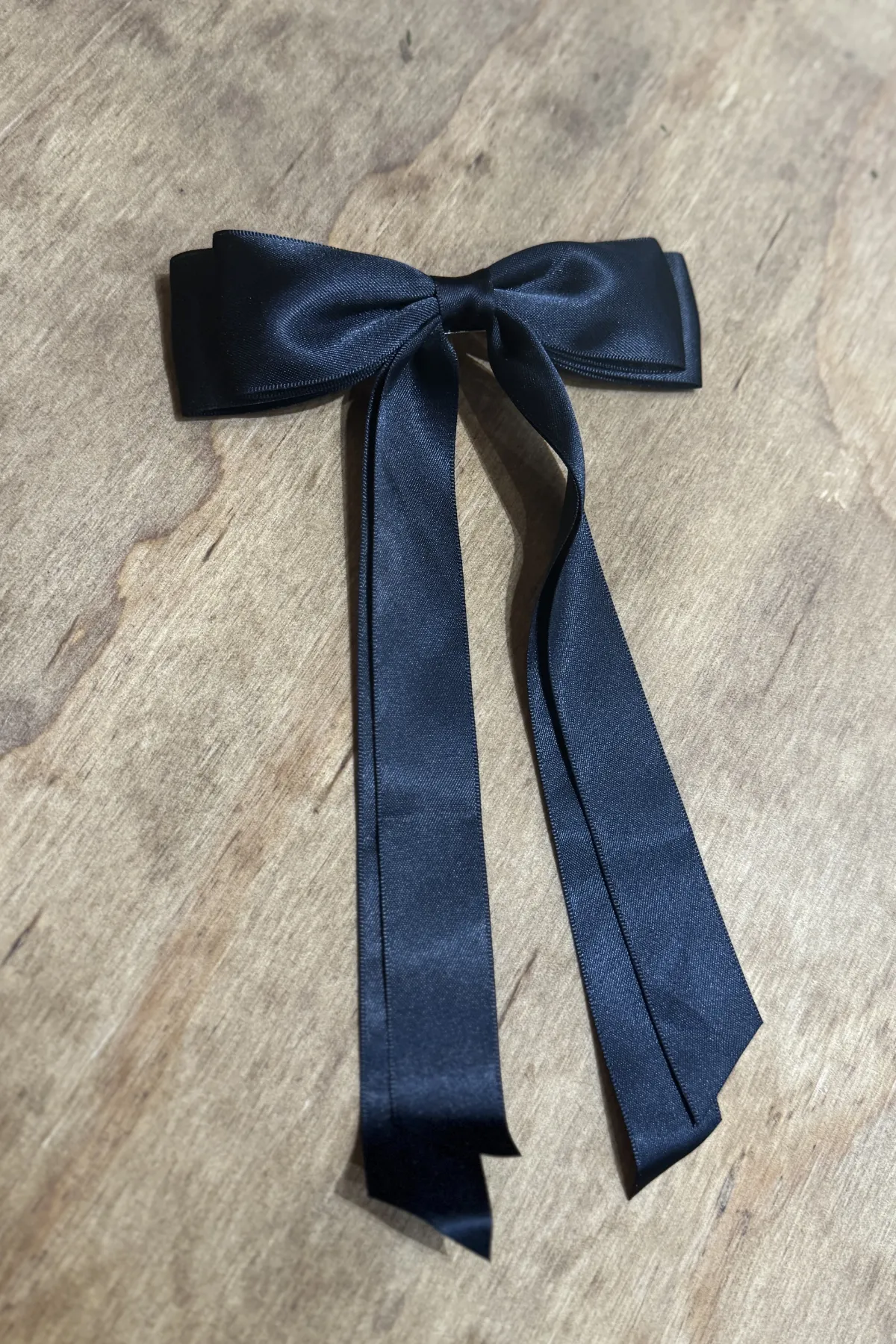Bow Clip - Black