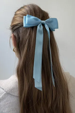 Bow Clip - Blue