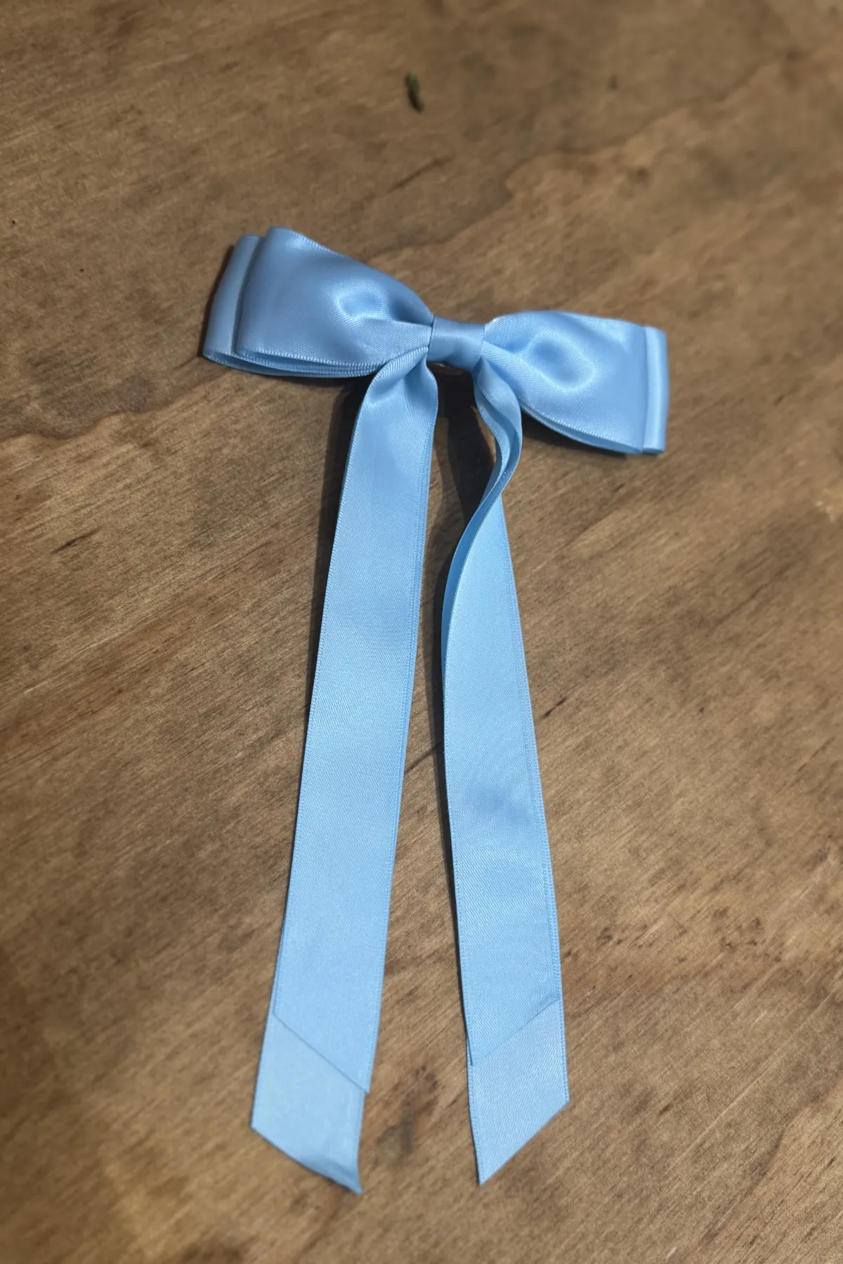 Bow Clip - Blue