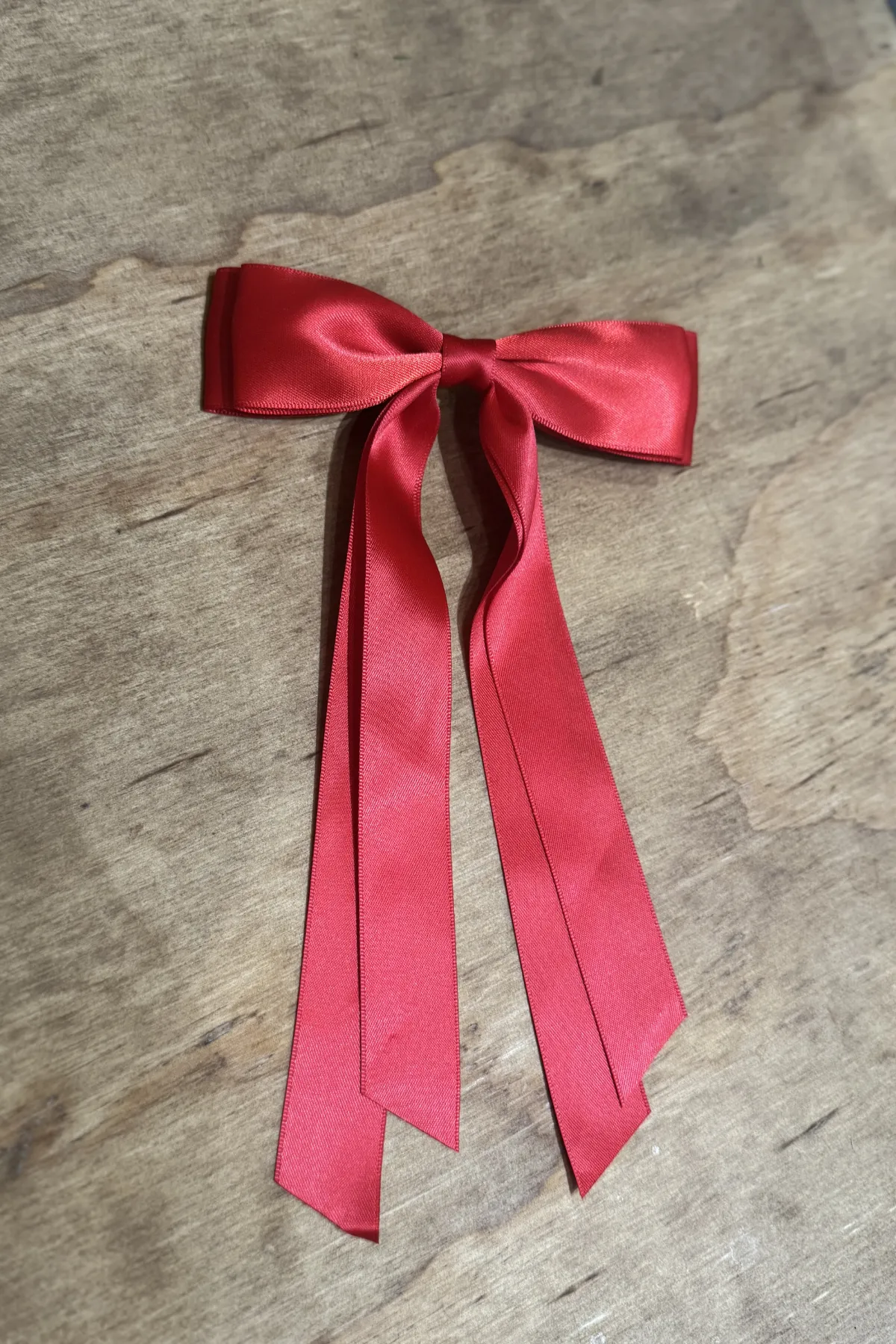 Bow Clip - Red