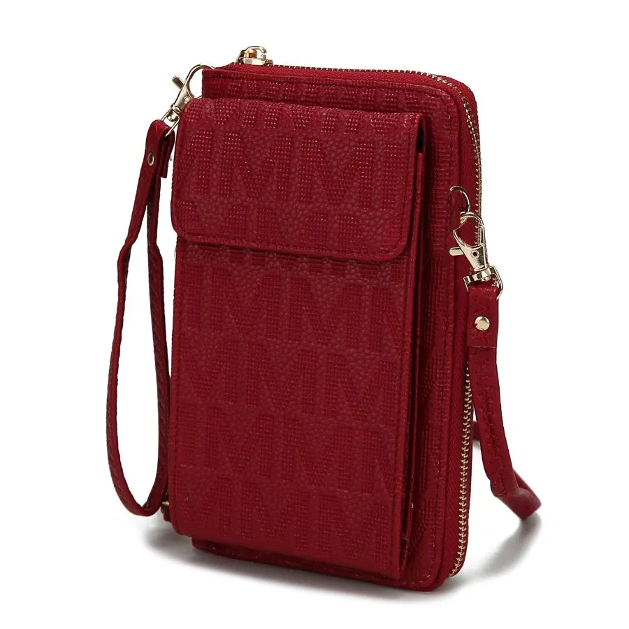 Caddy Vegan Leather Women’s Phone Wallet Crossbody