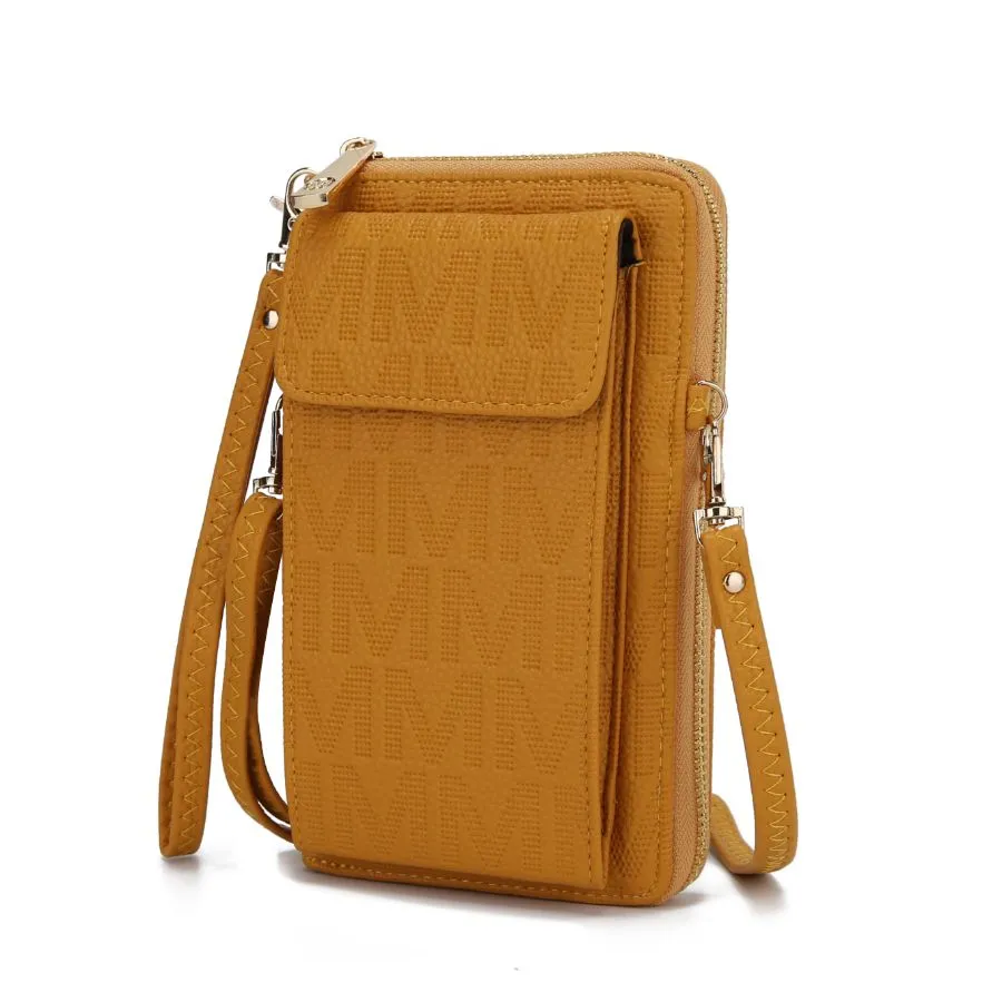 Caddy Vegan Leather Women’s Phone Wallet Crossbody
