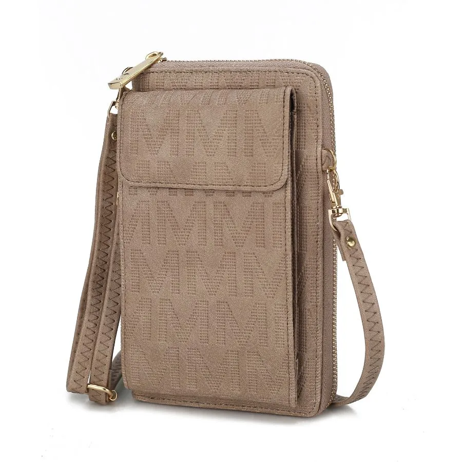 Caddy Vegan Leather Women’s Phone Wallet Crossbody