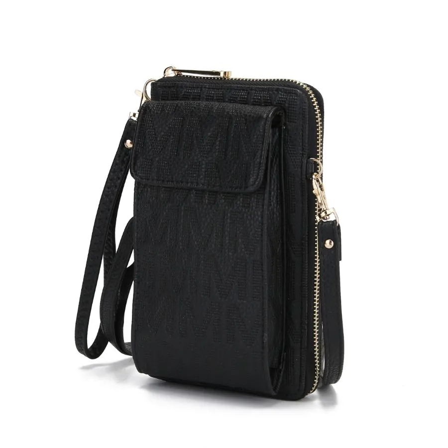 Caddy Vegan Leather Women’s Phone Wallet Crossbody