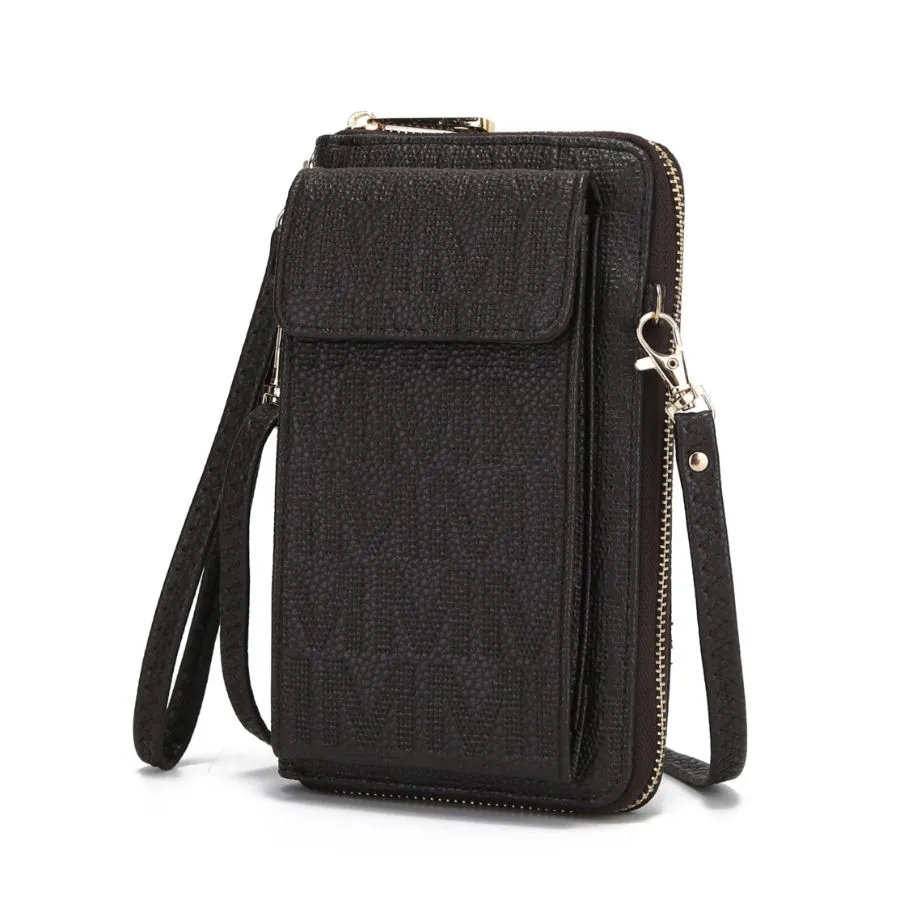 Caddy Vegan Leather Women’s Phone Wallet Crossbody