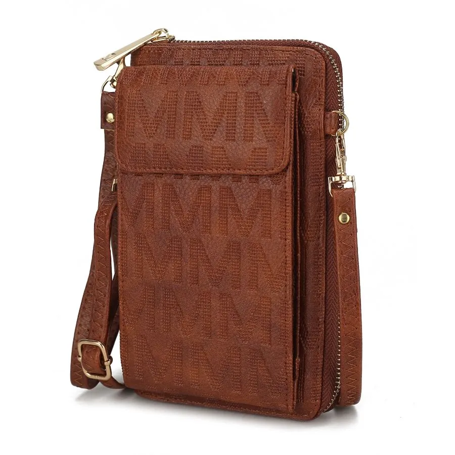 Caddy Vegan Leather Women’s Phone Wallet Crossbody