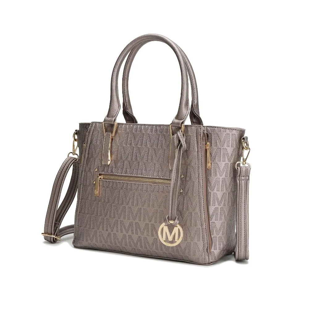 Cairo M Signature Satchel Handbag