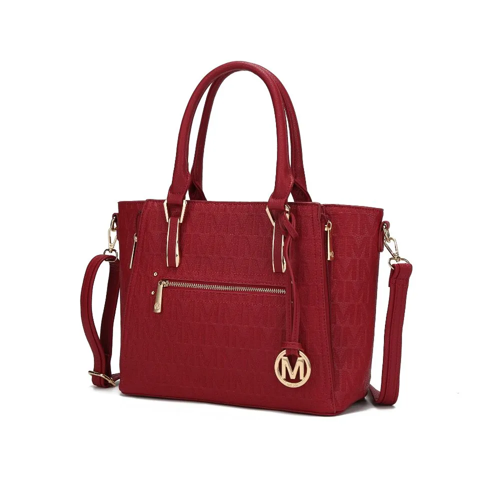Cairo M Signature Satchel Handbag