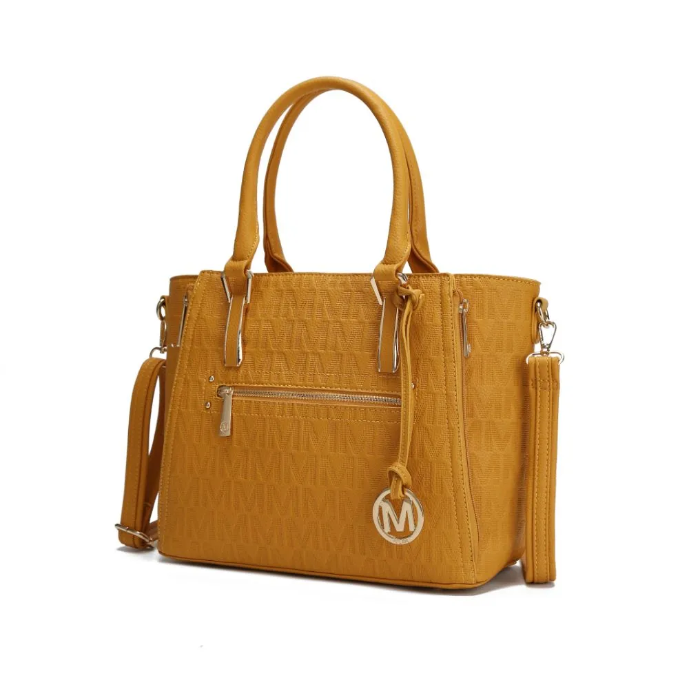 Cairo M Signature Satchel Handbag