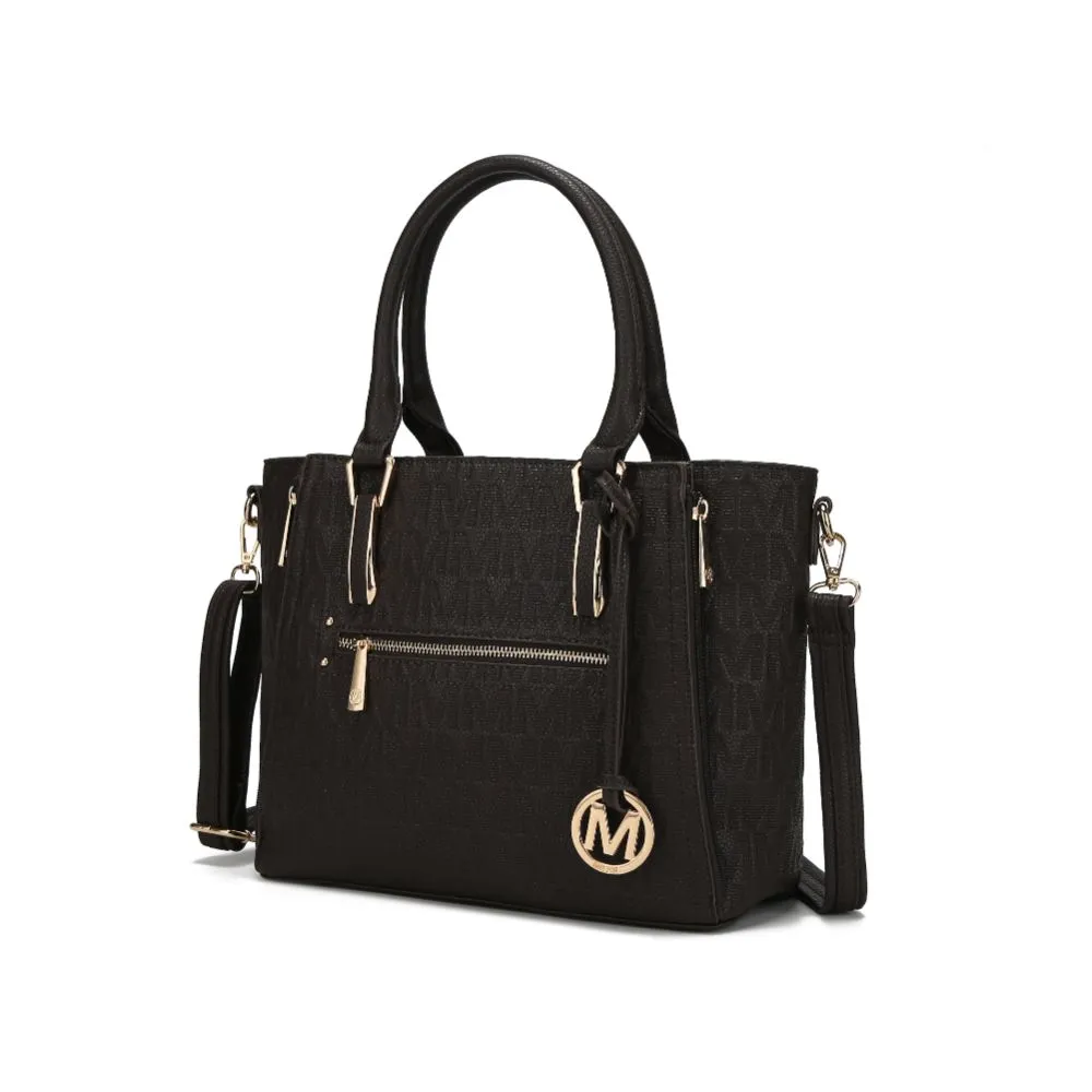 Cairo M Signature Satchel Handbag