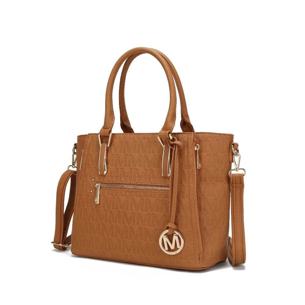 Cairo M Signature Satchel Handbag