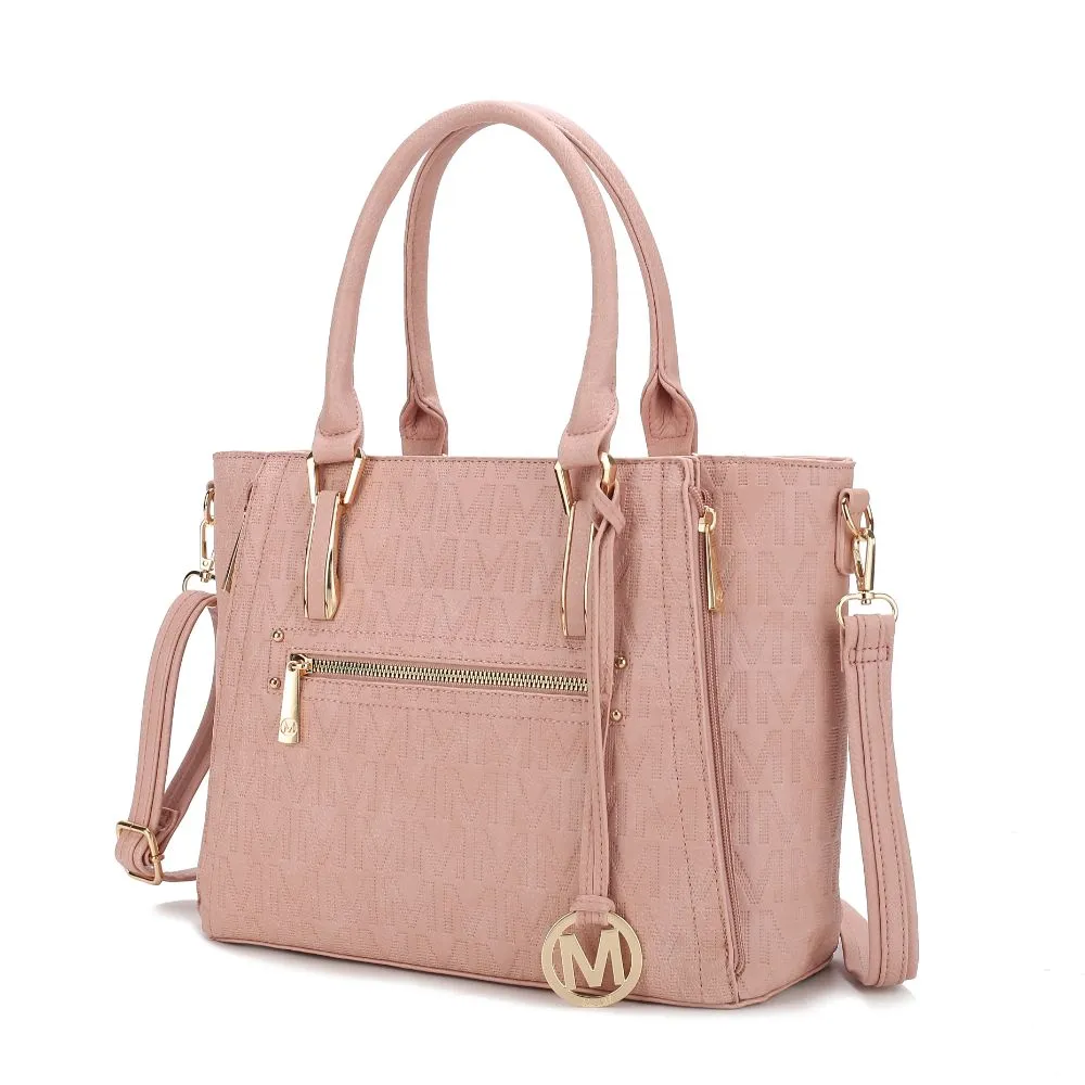 Cairo M Signature Satchel Handbag