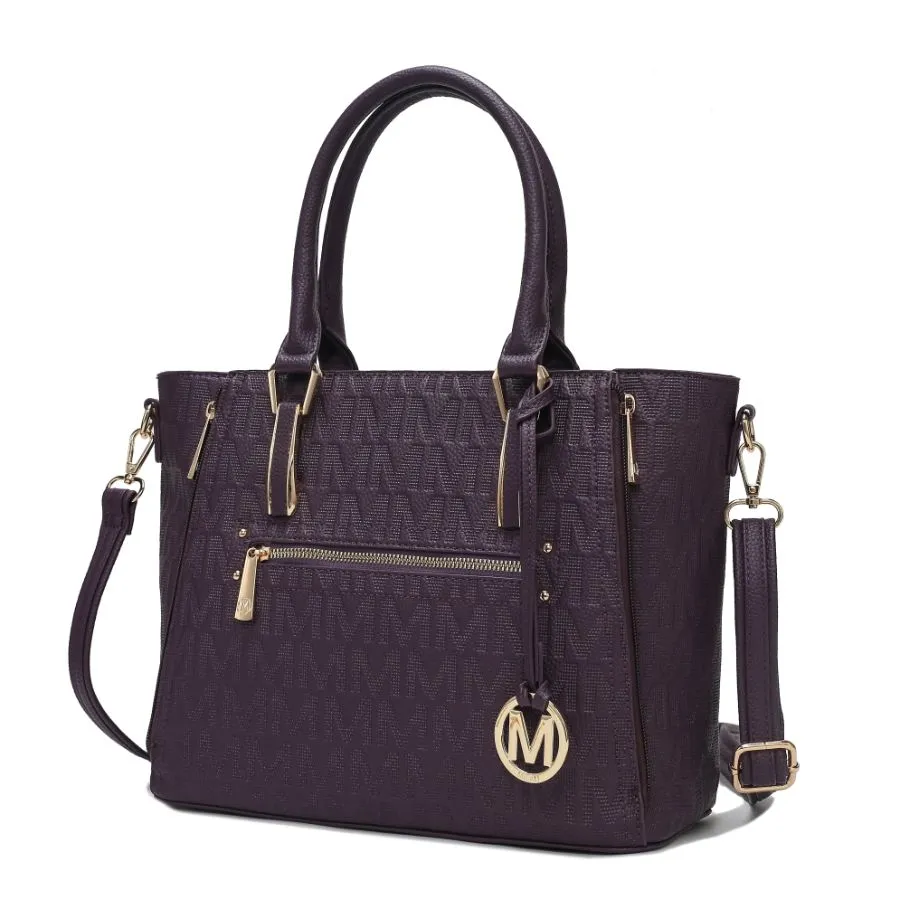 Cairo M Signature Satchel Handbag