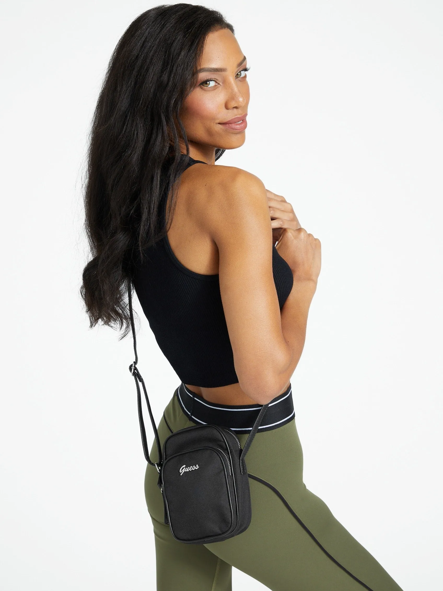 Canvas Logo Crossbody