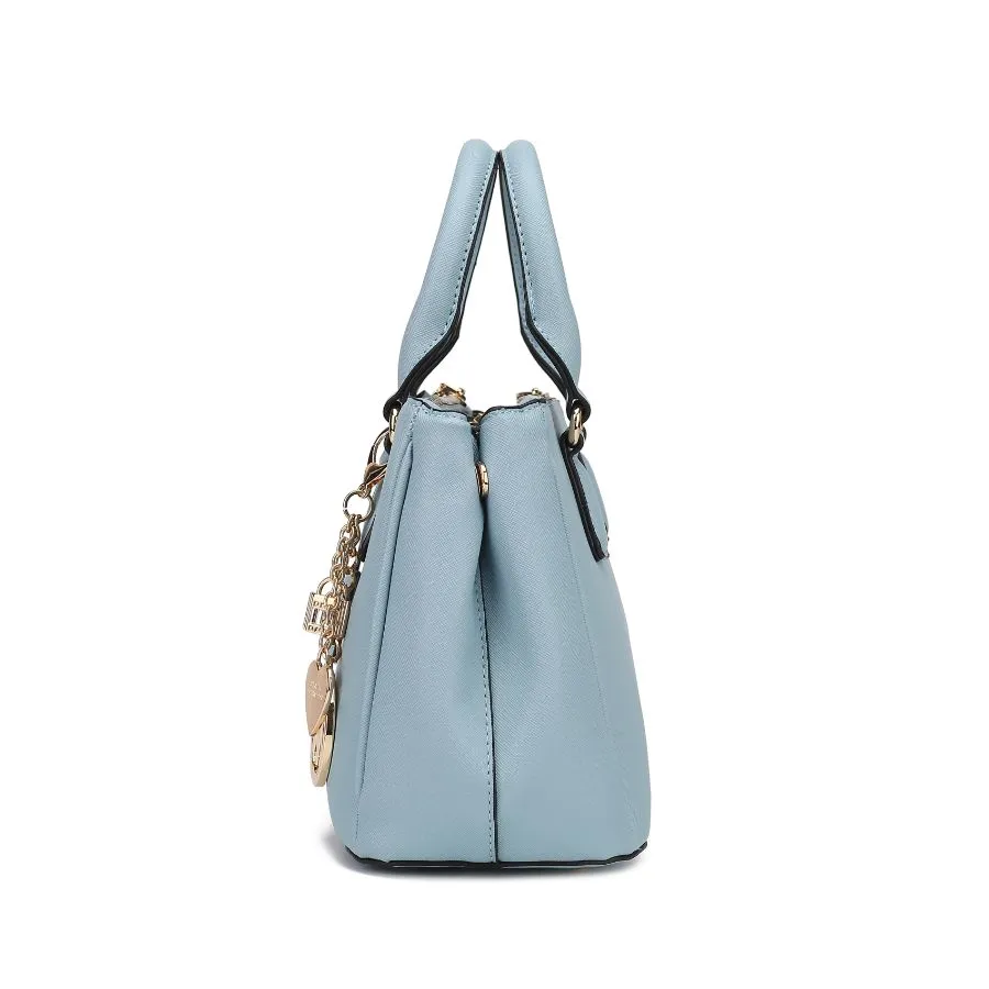 Cassandra Multi Compartment Satchel with Wallet