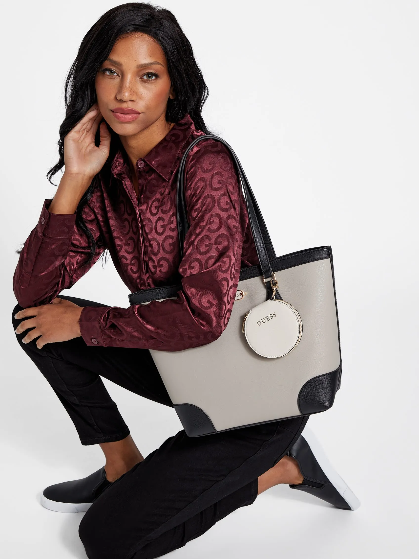 Cassey Color-Block Carryall
