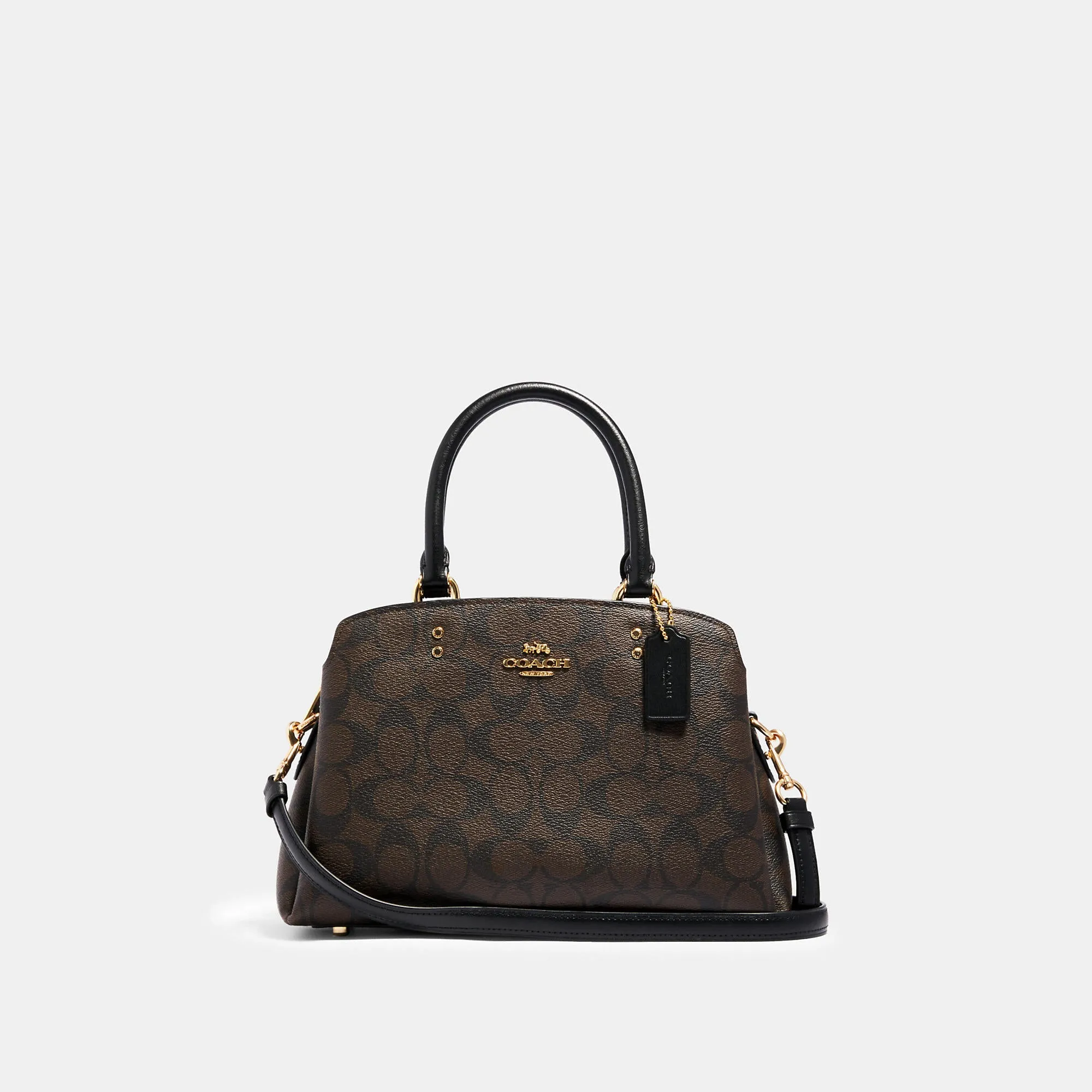 COACH Mini Lillie Carryall In Signature Canvas