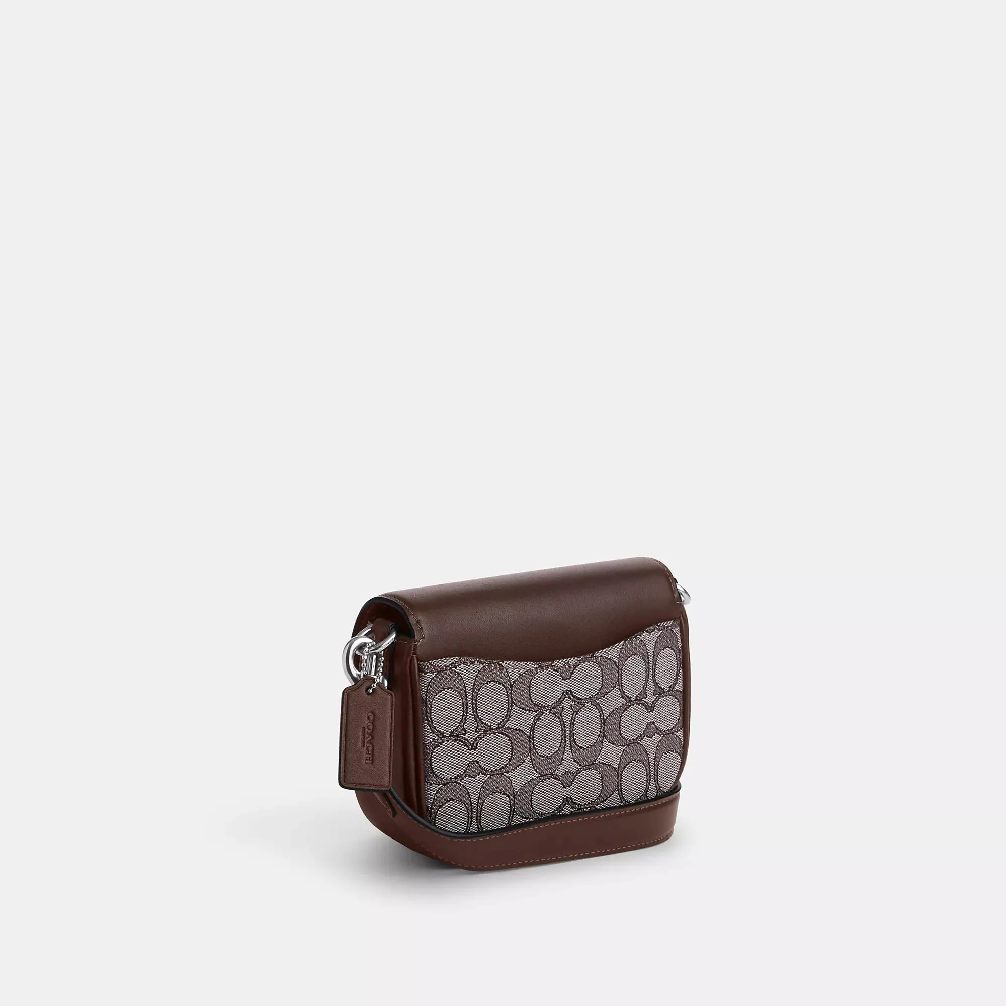 Coach Outlet Amelia Saddle Bag In Signature Jacquard