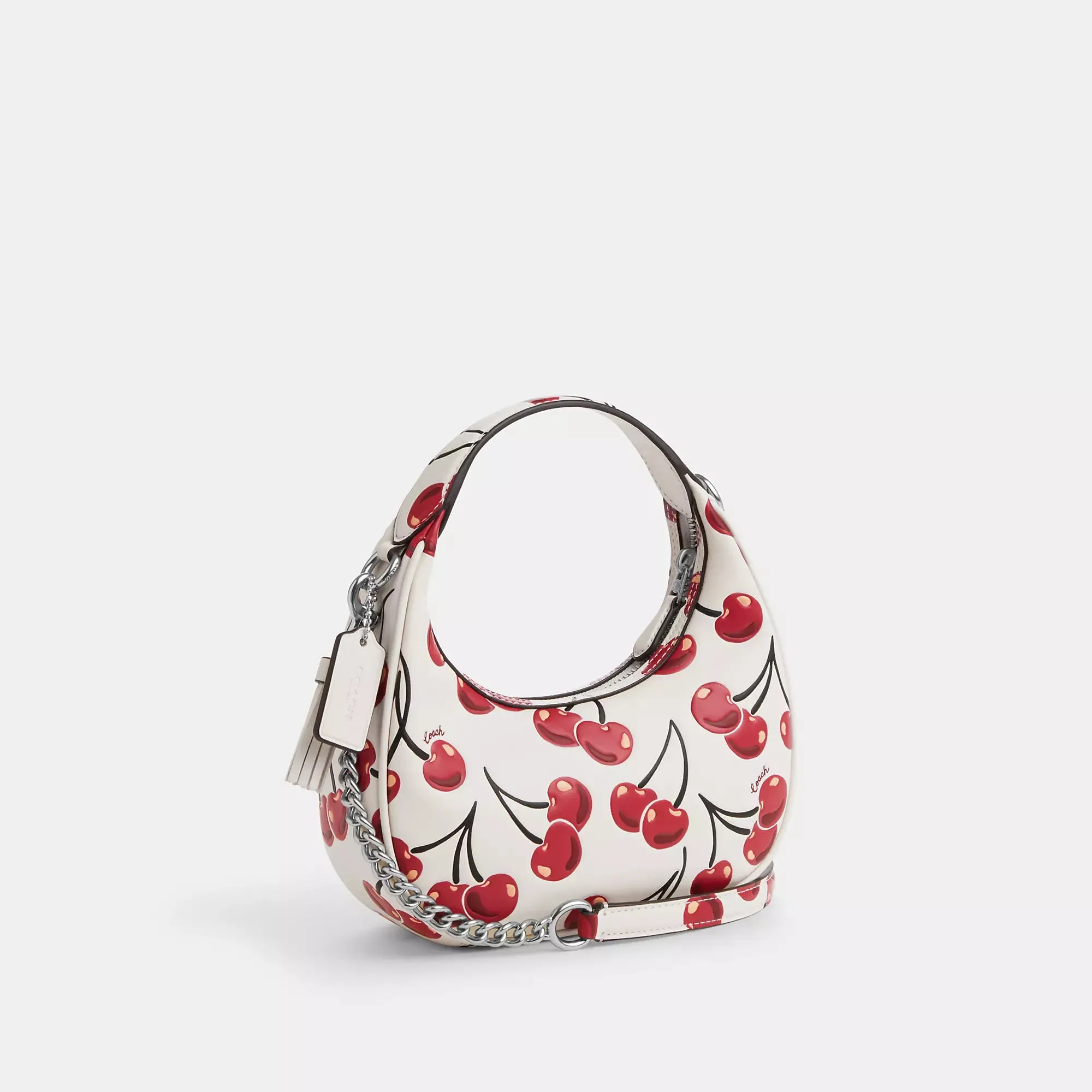Coach Outlet Carmen Mini Crossbody Bag With Cherry Print