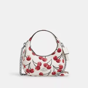 Coach Outlet Carmen Mini Crossbody Bag With Cherry Print