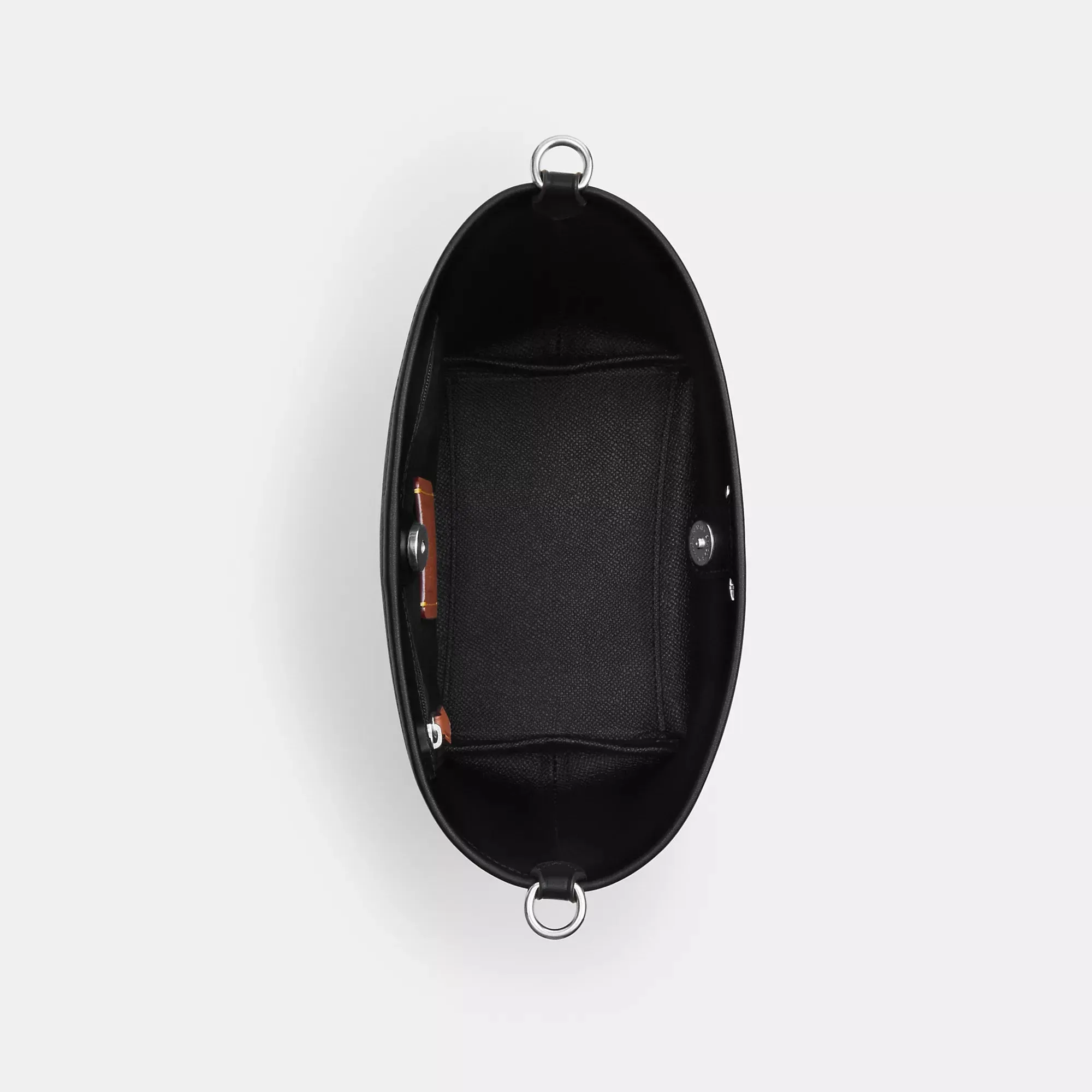 Coach Outlet City Bucket Bag In Signature Canvas With Bow Print