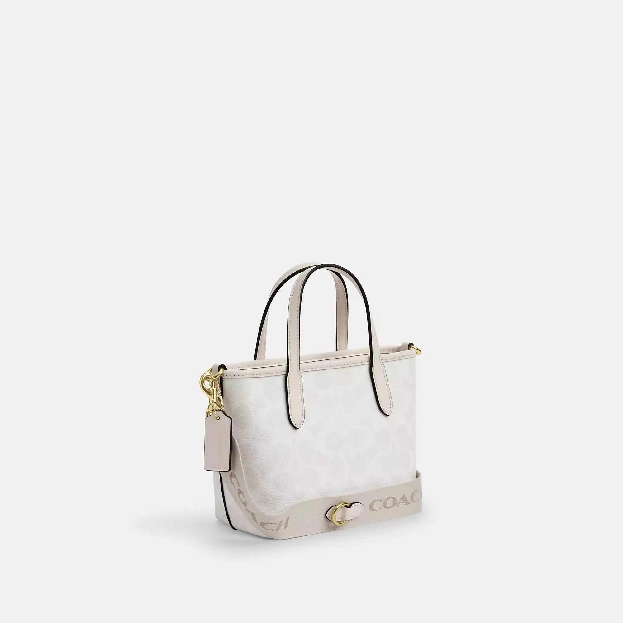 Coach Outlet City Mini Tote Bag In Signature Canvas