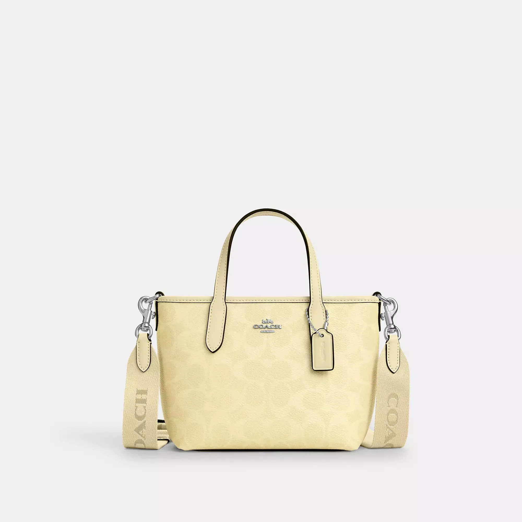 Coach Outlet City Mini Tote Bag In Signature Canvas