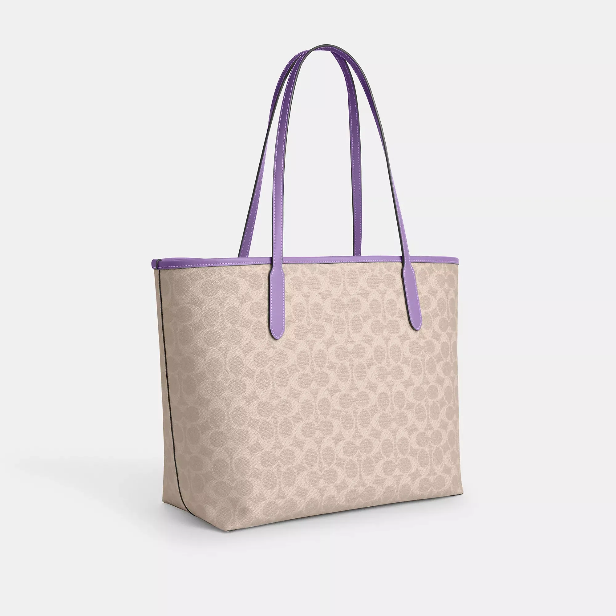 Coach Outlet City Tote Bag In Signature Canvas
