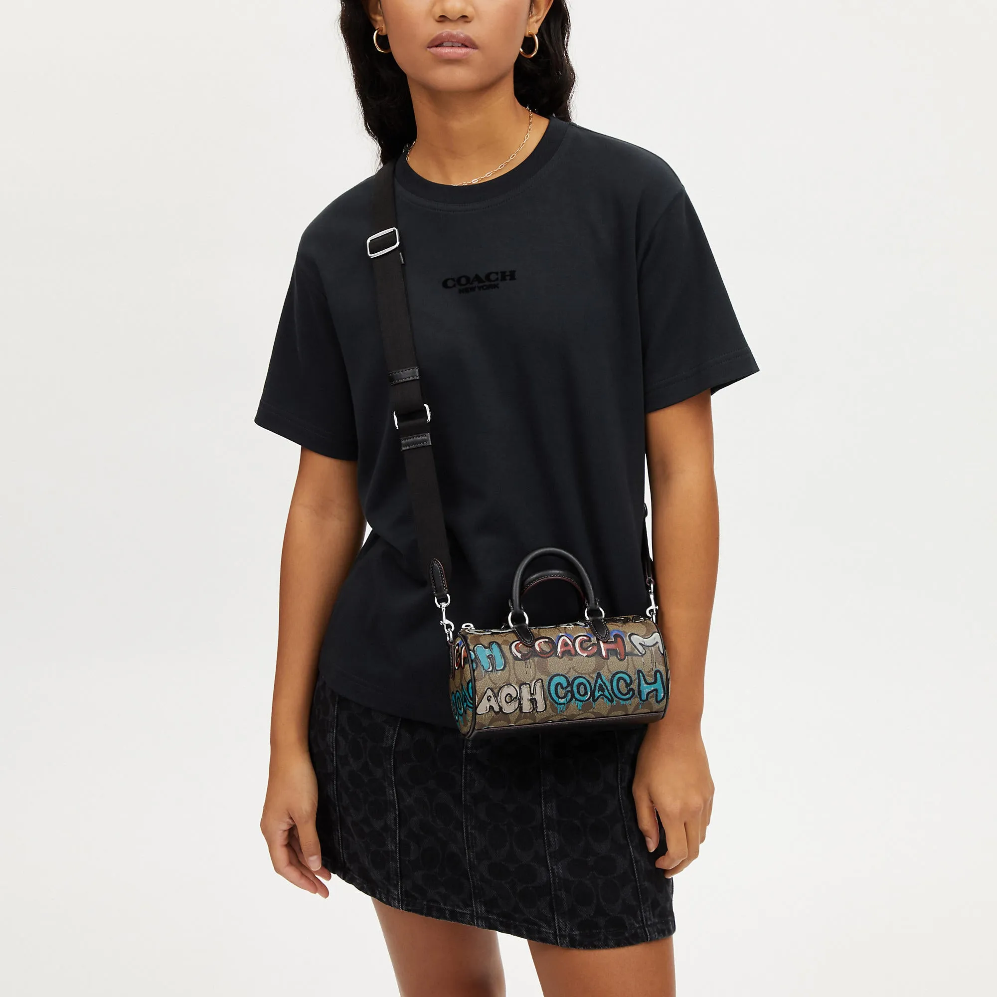 Coach Outlet Coach X Mint   Serf Lacey Crossbody In Signature Canvas