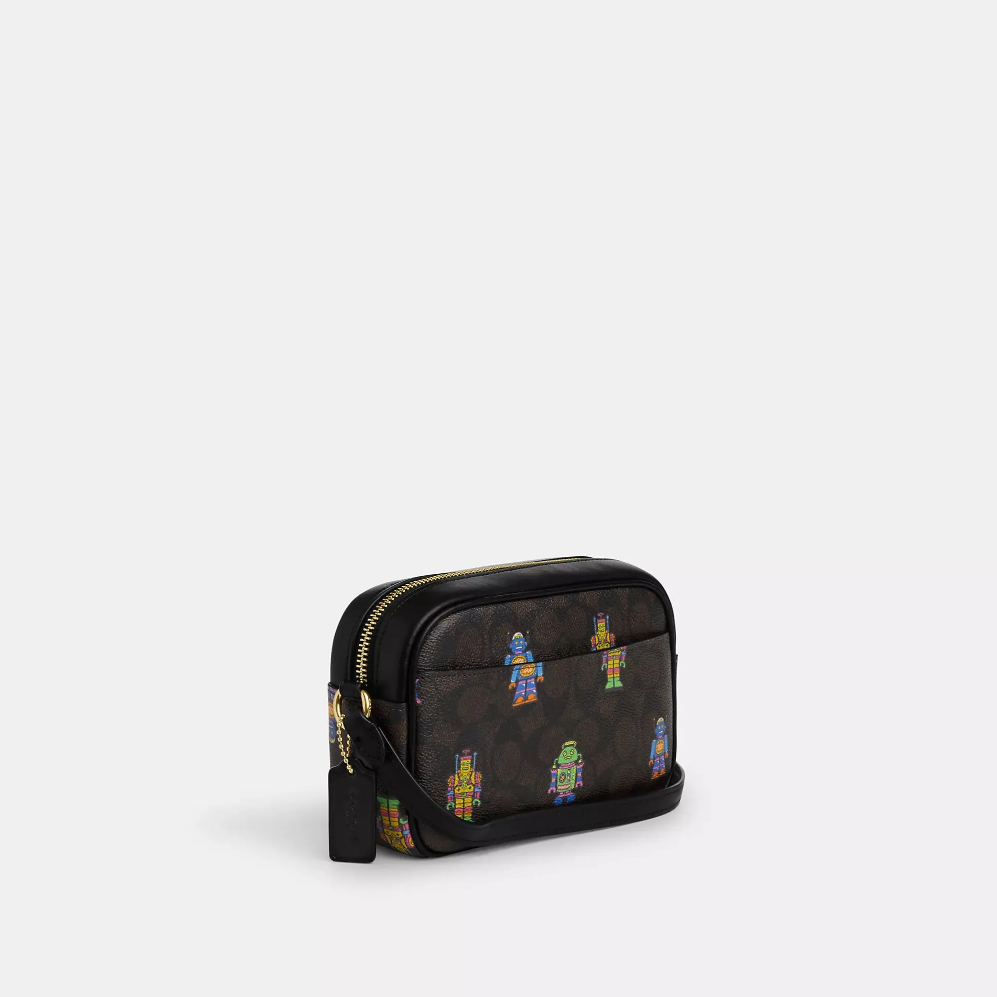 Coach Outlet Cosmic Coach Mini Jamie Camera Bag In Signature Canvas With Robot Print