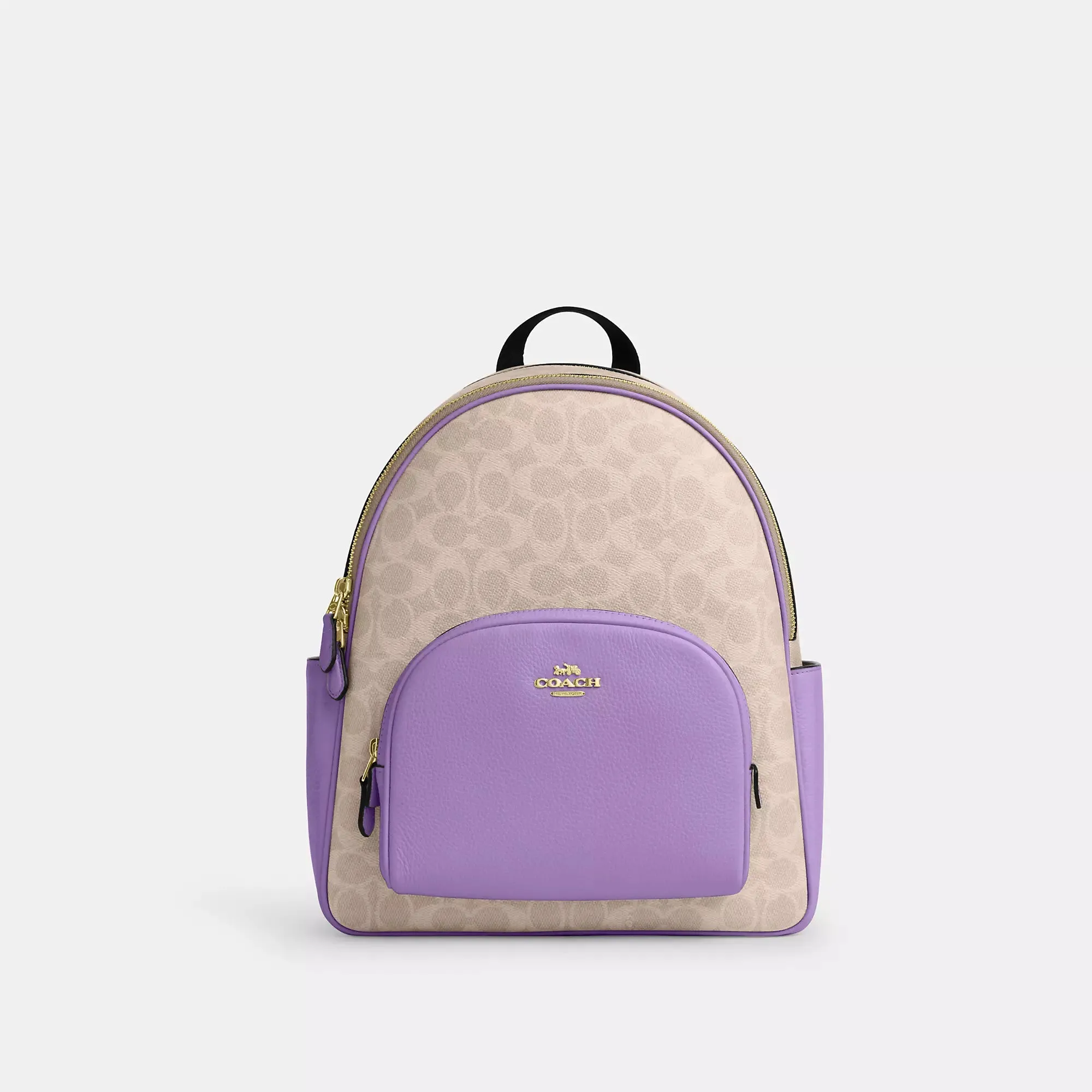 Coach Outlet Court Backpack In Signature Canvas