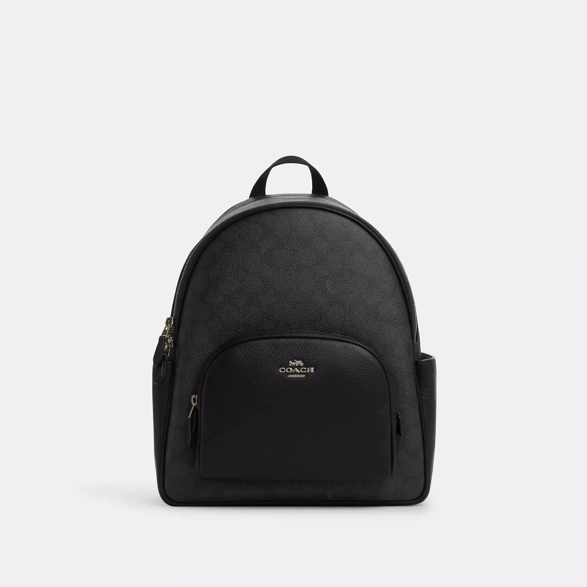 Coach Outlet Court Backpack In Signature Canvas