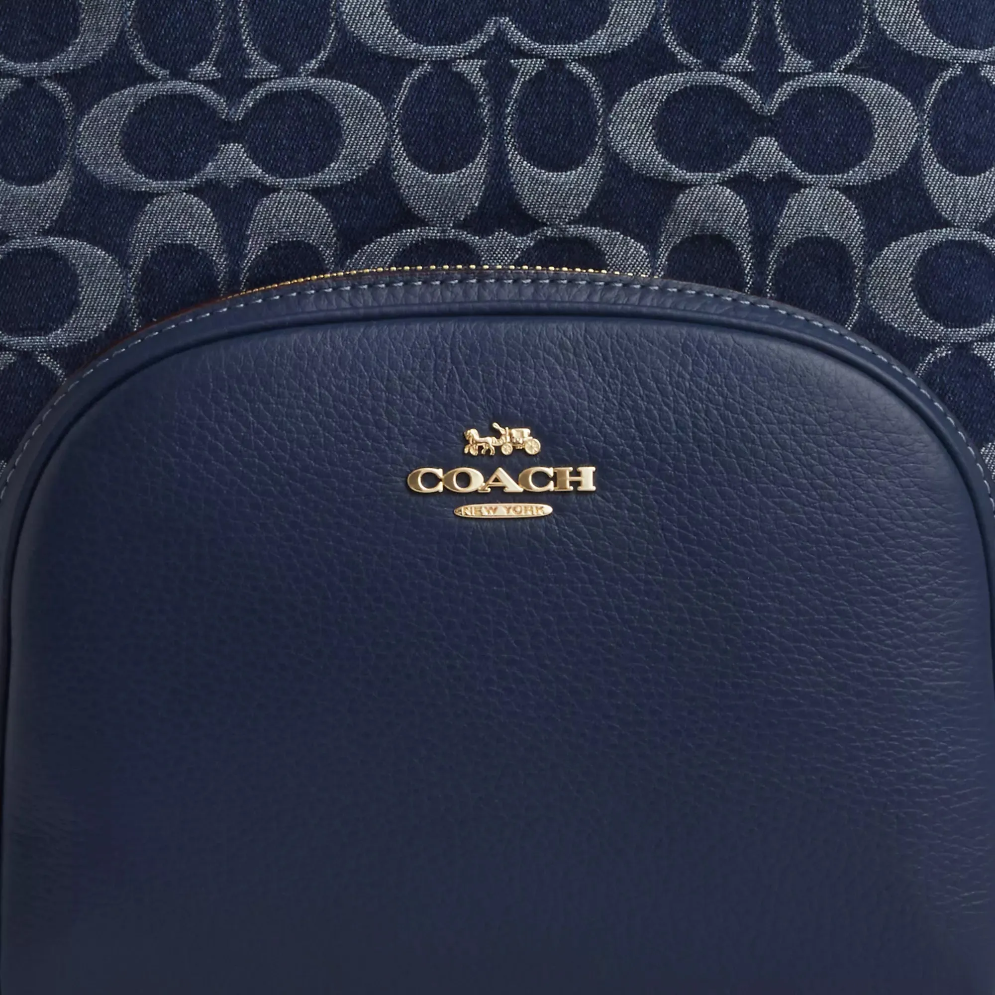 Coach Outlet Court Backpack In Signature Denim