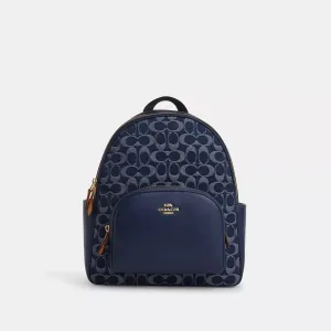 Coach Outlet Court Backpack In Signature Denim