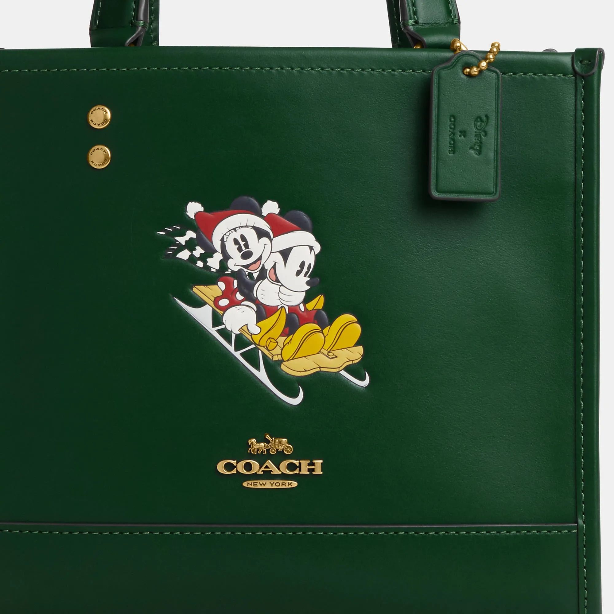 Coach Outlet Disney X Coach Dempsey Tote 22 With Sled Motif