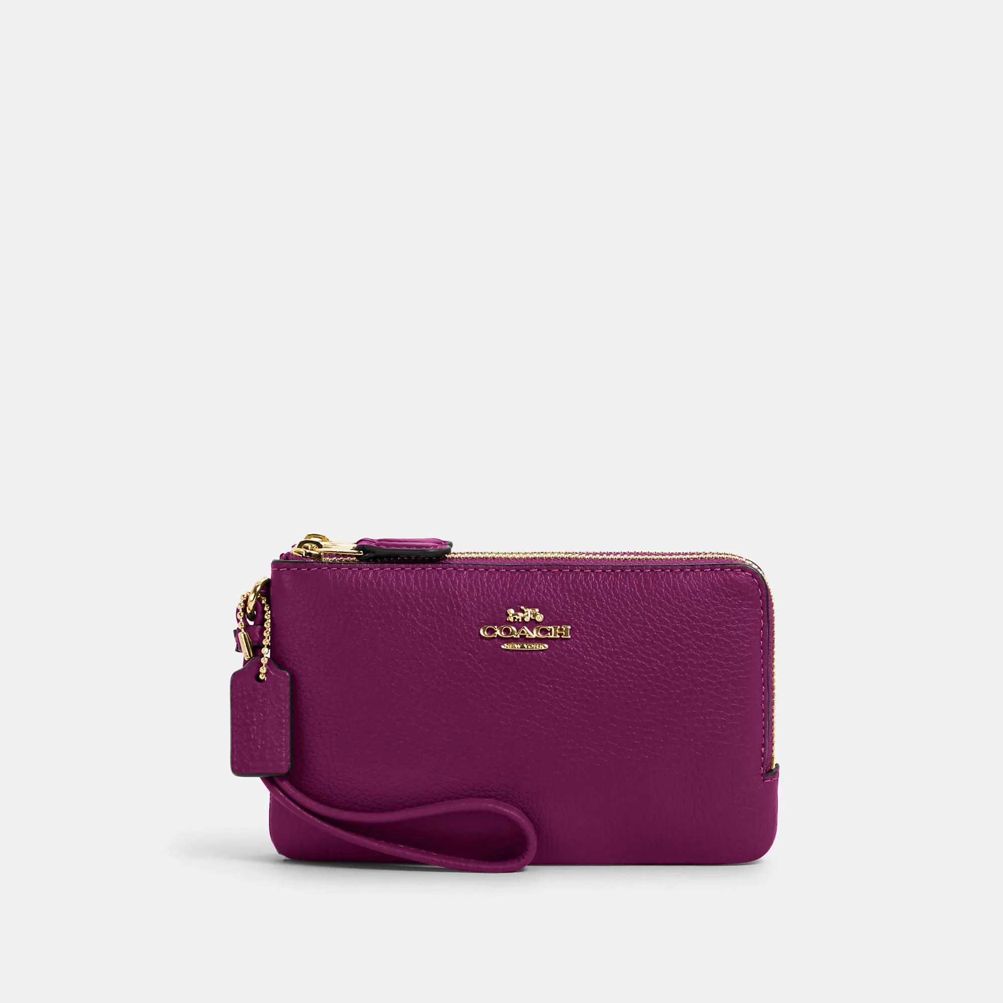 Coach Outlet Double Corner Zip Wristlet