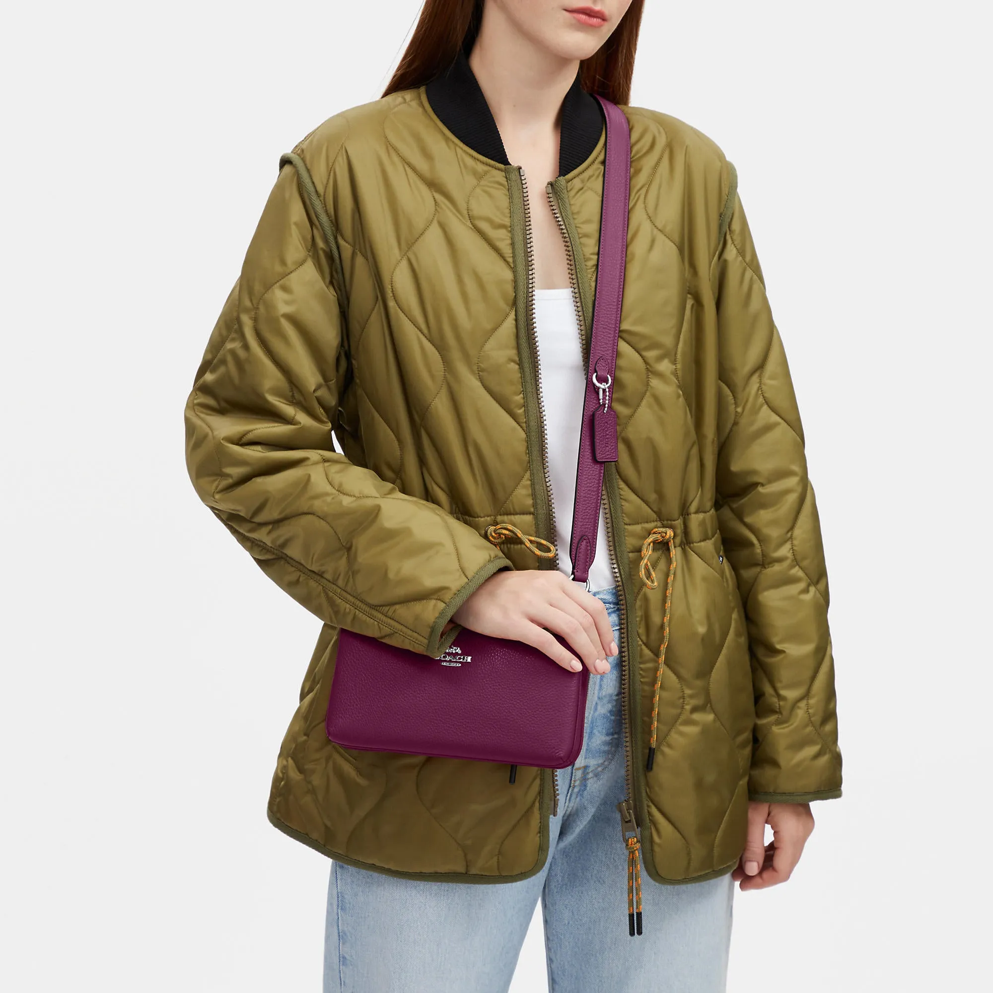 Coach Outlet Double Zip Crossbody
