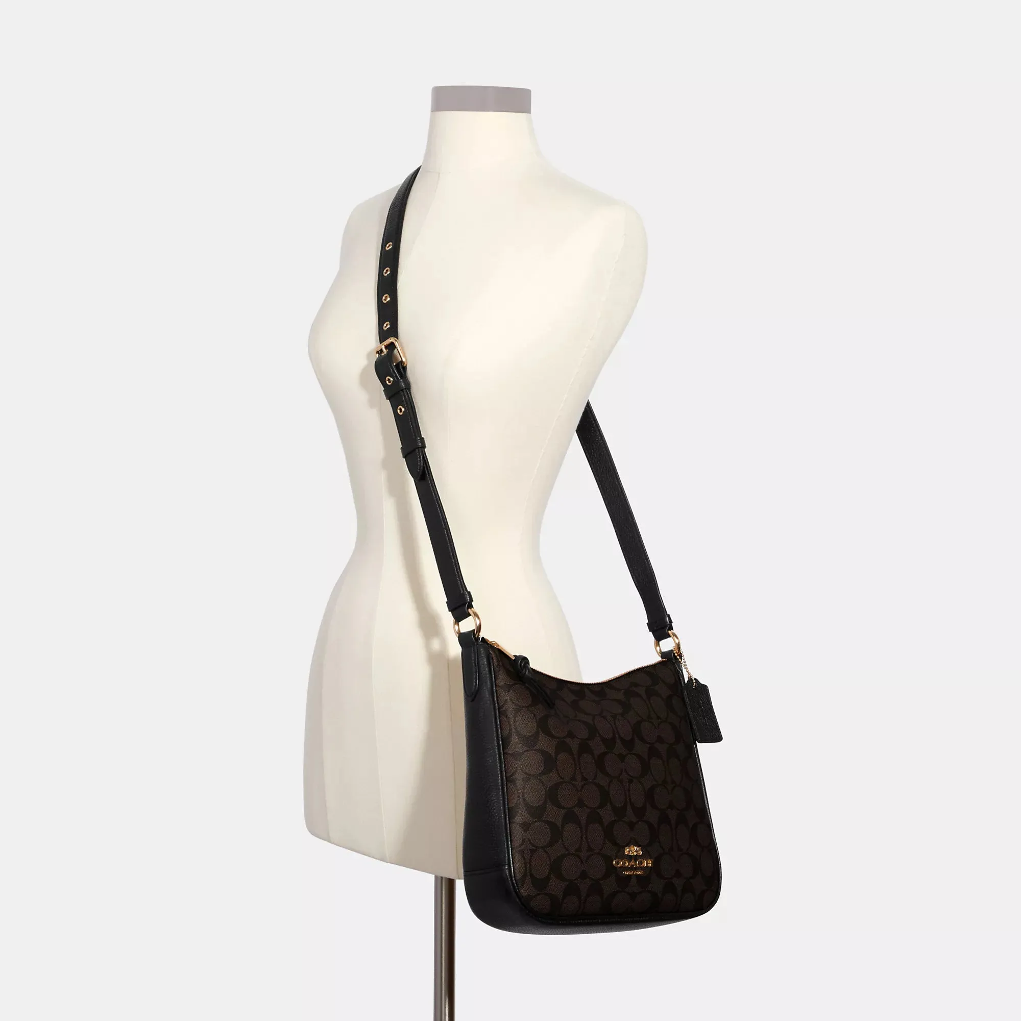 Coach Outlet Ellie File Bag In Signature Canvas