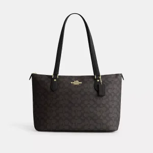 Coach Outlet Gallery Tote Bag In Signature Canvas