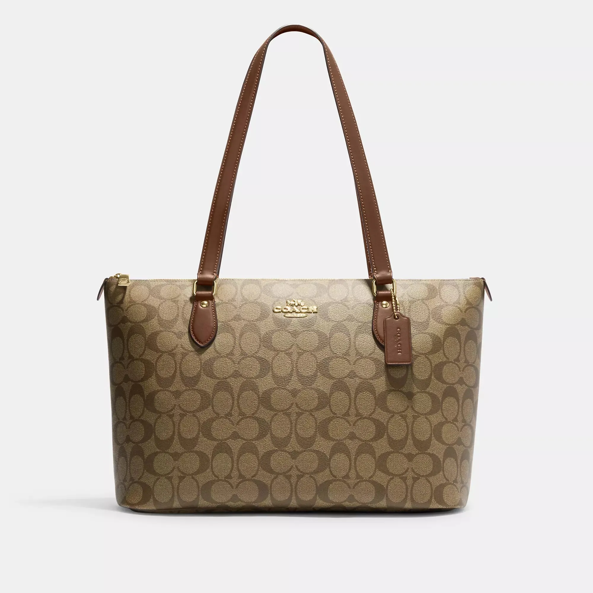 Coach Outlet Gallery Tote Bag In Signature Canvas