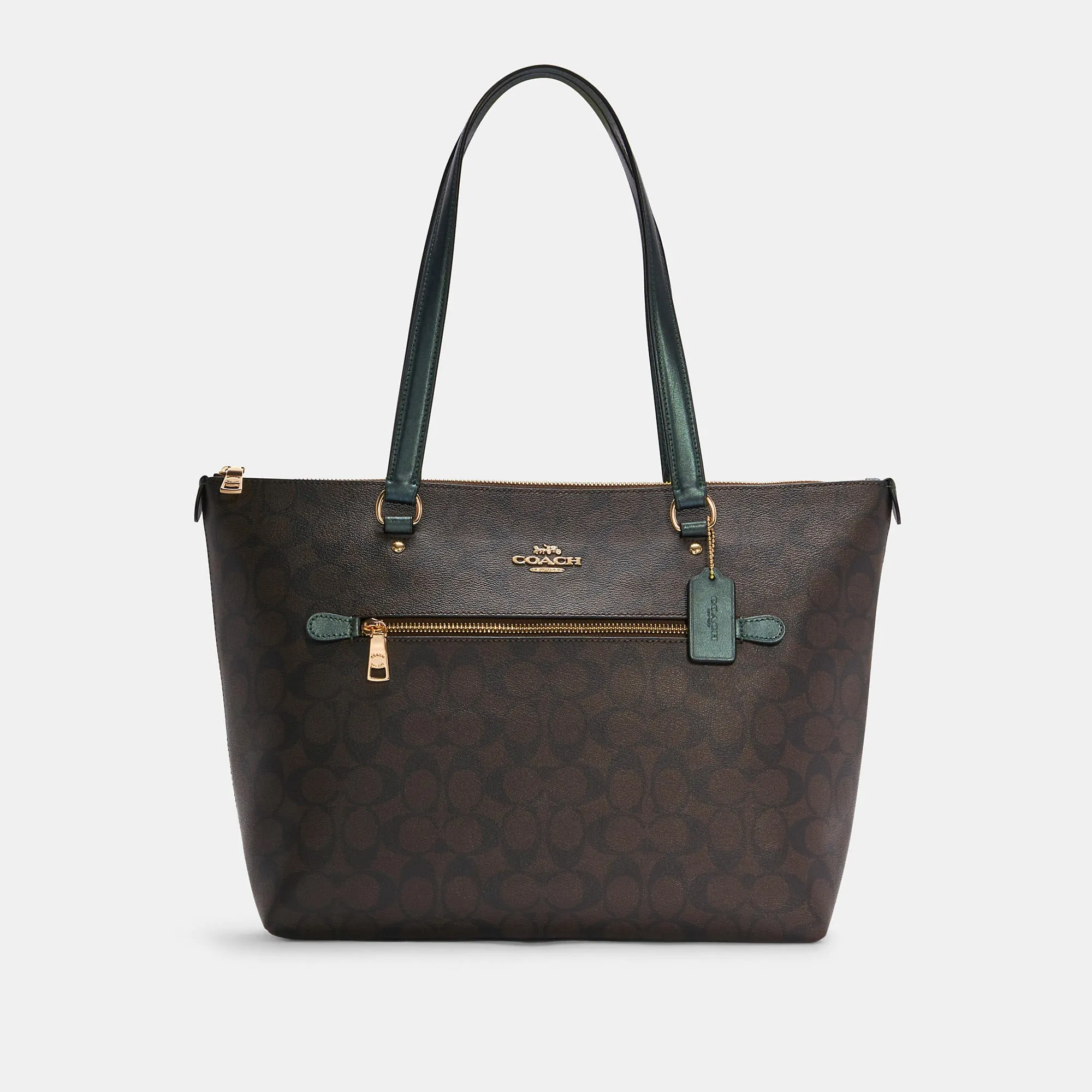 Coach Outlet Gallery Tote In Signature Canvas